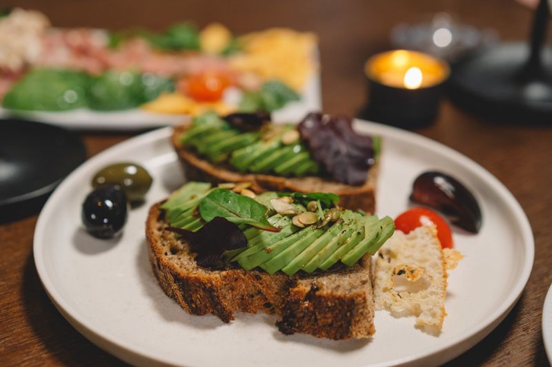Roasted turkey and brie sandwich at Tatte café
